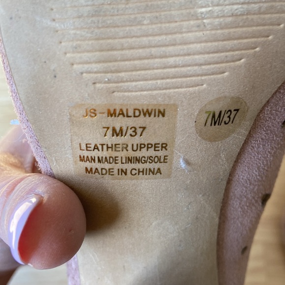 Jessica Simpson dusty rose suede booties - Picture 9 of 9